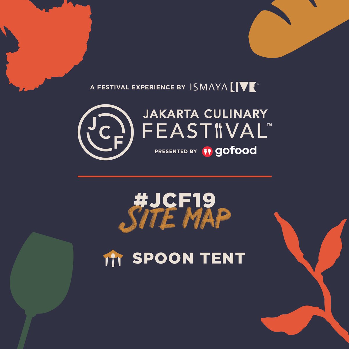 JCFeastival's tweet photo. Located across North Lobby of Senayan City, #JCF19 Spoon Tent houses some of the finest selections of restaurants and the celebrated GoFood Festival featuring 20 of the most favorite GoFood partners in town! https://t.co/nifJ1JPlvv