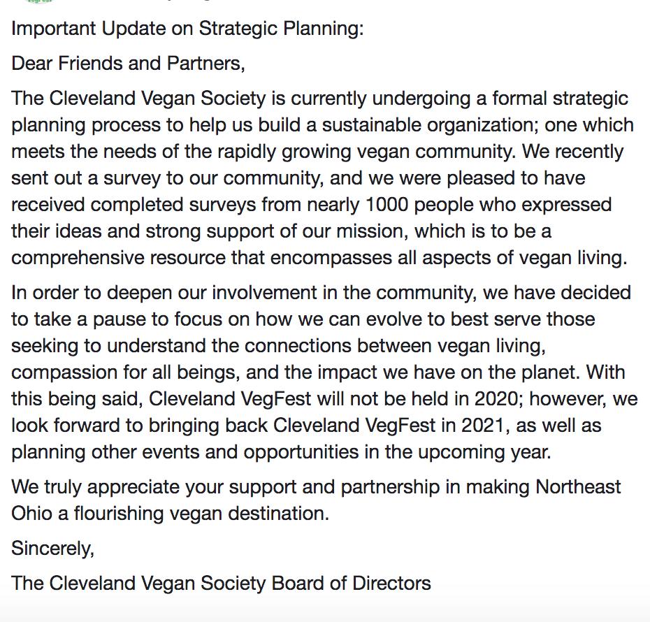 Cleveland VegFest tweet media