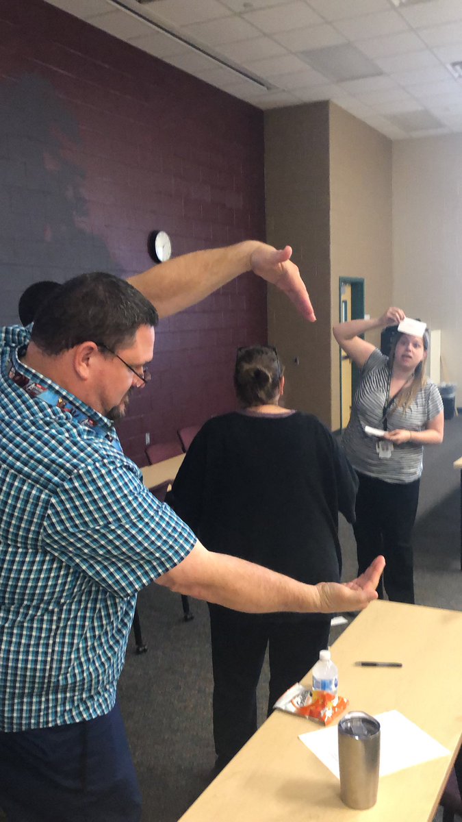 WeAreGRHS's tweet photo. Some of our favorite “Heads Up” Workshop Wednesday SPED wrap up game! #gamifyingadultlearningtoo Thanks @mr_Alsheimer for the review idea! #engagedstaff #gottahavefun https://t.co/0iHrBDkrw6