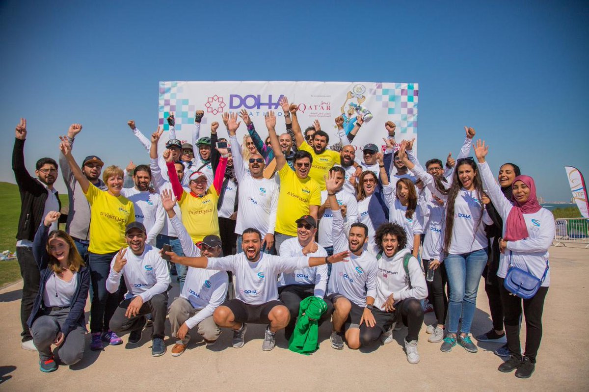 Where are you in your training? Who's excited for Doha Triathlon 2020?