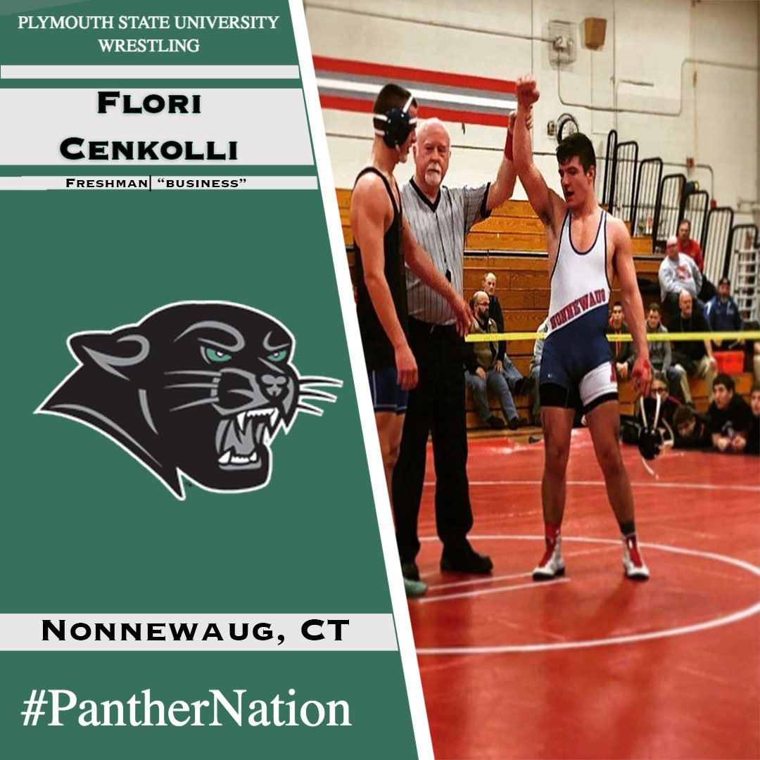 Wrestle_State's tweet photo. Please welcome Flori Cenkolli, a business management major from Nonnewaug High School CT. Flori was a 4 time state place winner. 2x Lawless Invitational Champ, 4x Holiday Invitational finalist and 2x champ and 3 year captain.
#Psupanthers #fearstate #NHwrestling #PSUwrestling https://t.co/tBKtZd7JNE