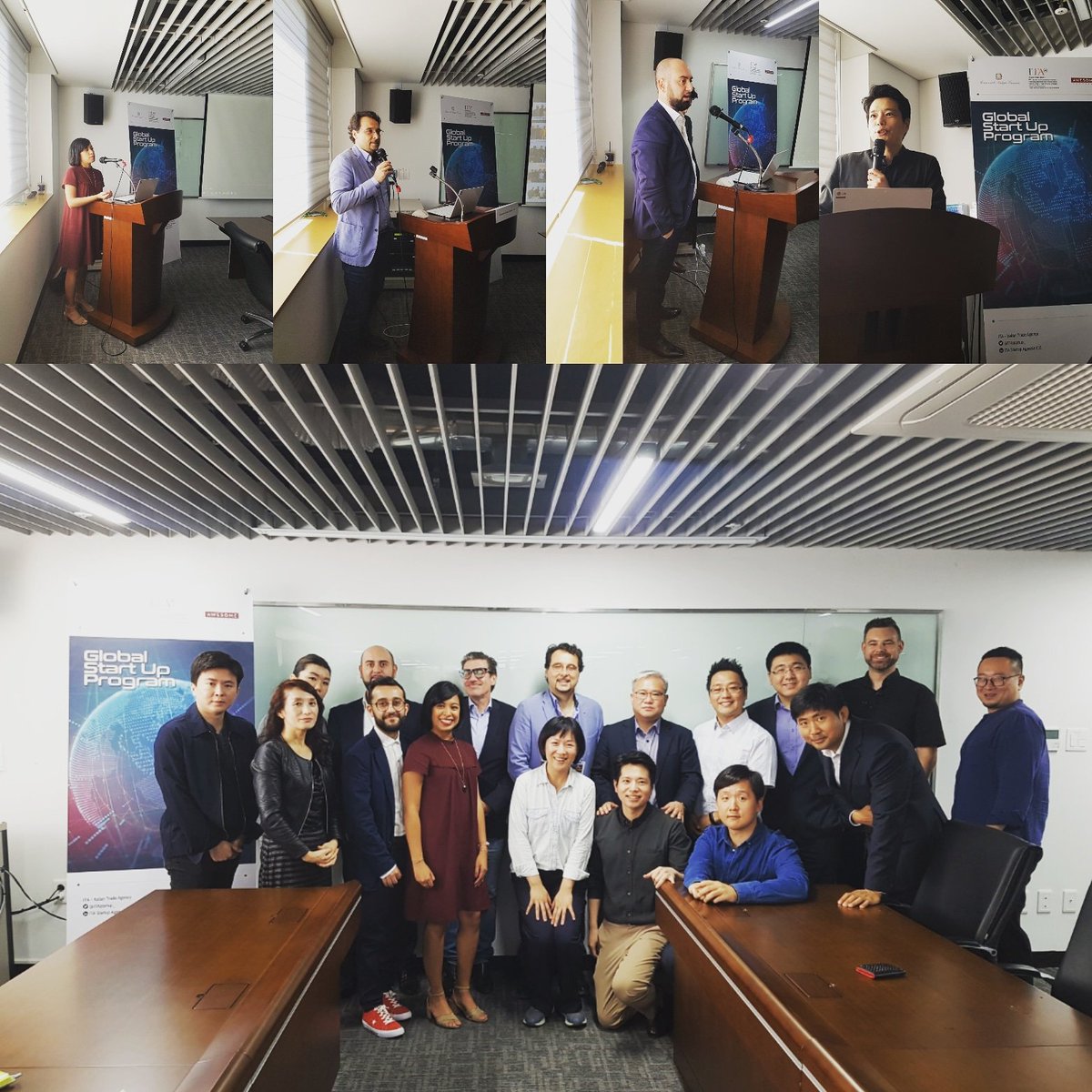 TutorSeoul's tweet photo. #globalstartupprogram
 Closing Demo Day  to finalize the program lasted for 78 days long in Korea 
<Thanks to> 
#italiantradeagency #itaseoul  #awesomeventures
 #geeksacademyeurope #mashandco_kids  #nettoon #WaltonBlockchainInstitute #iGroupKorea #ComixV #sprinklesontop https://t.co/kYH9o1XWnA