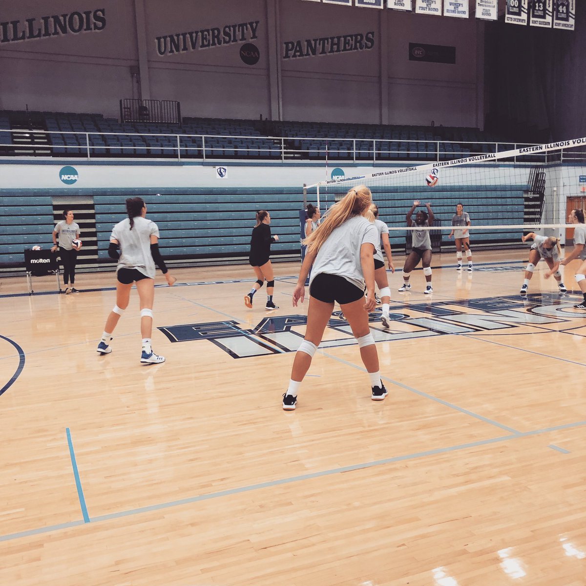 EIU_Volleyball's tweet image. Not the results we wanted tonight. And, we can’t wait to get back into the gym tomorrow and fix those bugs. #NEXTstartsNOW #Refocusing #believinginUS #eiubleedblue #w1nasone