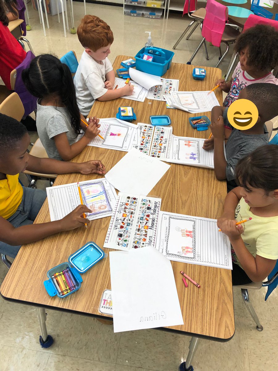 emily_m_smith_'s tweet image. Today we read an informational text about playing by the rules, then we identified and wrote a key detail from the text. We loved sharing our writings with the group! Check out these amazing writers! 🤩 #kindergarten #benchmarkadvance #lses #writersworkshop