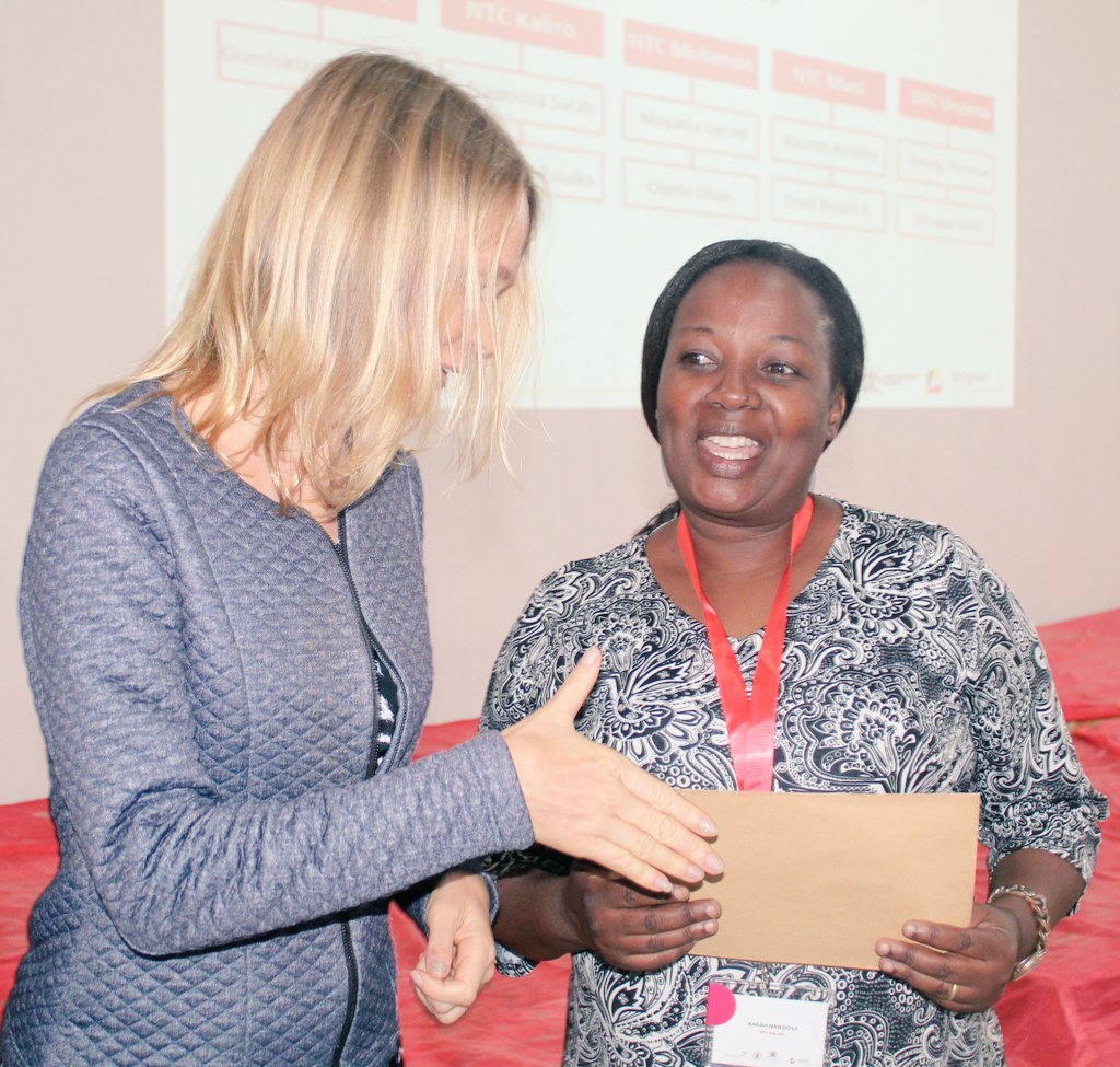 ntckaliro's tweet photo. @ntckaliro tops national teacher colleges action research contest in the teacher training education project. Our very own mentor lecturer Sarah Nawoova emerged the best overall.  @ntckaliro is committed to excellence. @EnabelinUganda @Educ_SportsUg #NTCTeacherDay #TeachersDay2019 https://t.co/oabO4undit