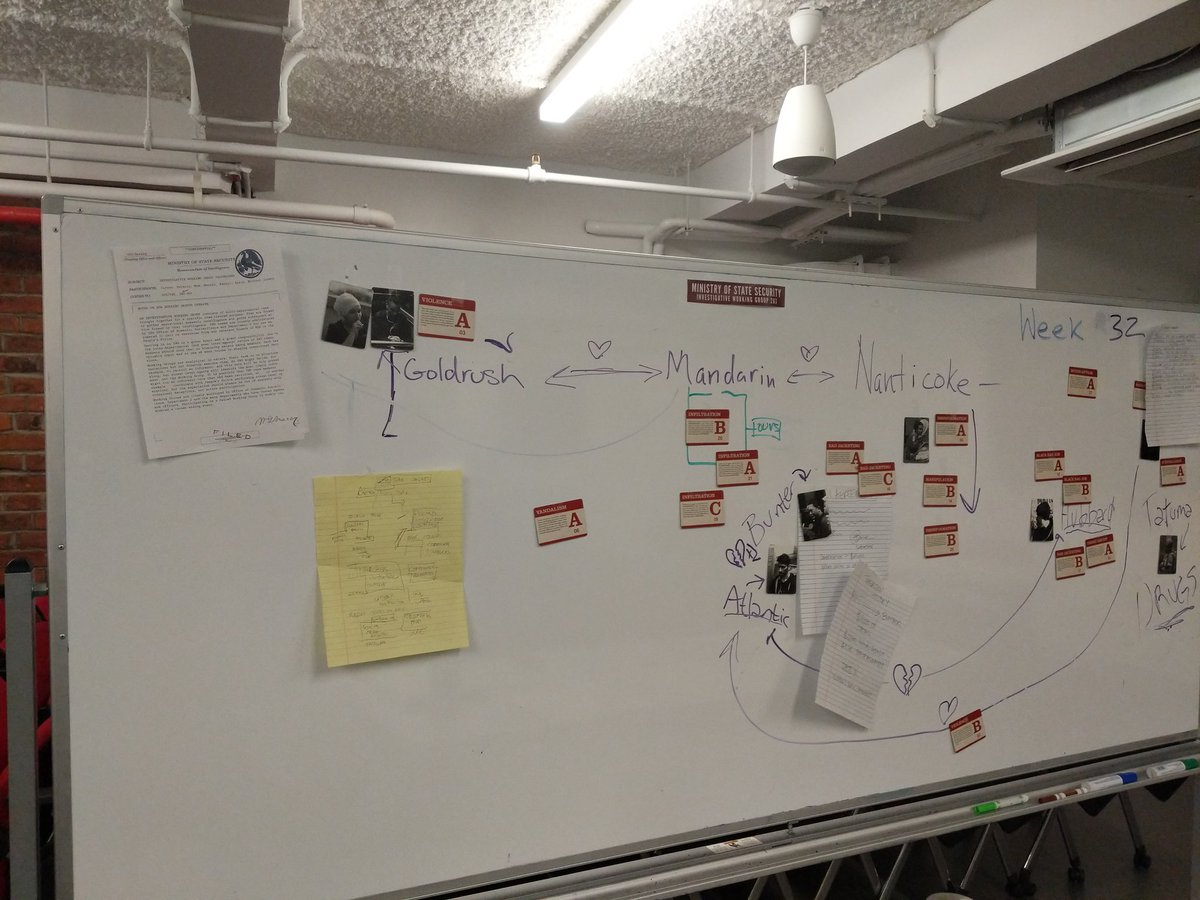 VioletRiotGames's tweet image. For those curious, in addition to speaking about why Larp is necessary, and how it comes in all shapes and sorts, I also ran Winterhorn by @bullypulpit_hq . I changed some things to the Workshop model to make it more immersive, and it went really well! #larp