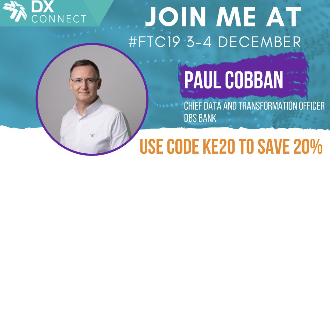 Looking forward to speaking at FinTech connect London.