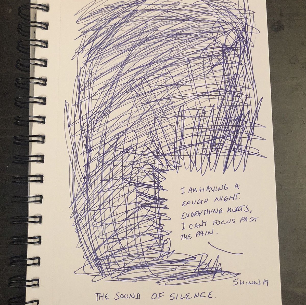 HoraToraStudios's tweet photo. #thesoundofsilence #disturbed #penatonix #simonandgarfunkel #horatorastudios #abandonment #pain #recovery #inktober #Inktober2019 https://t.co/xQg9hLtSV5