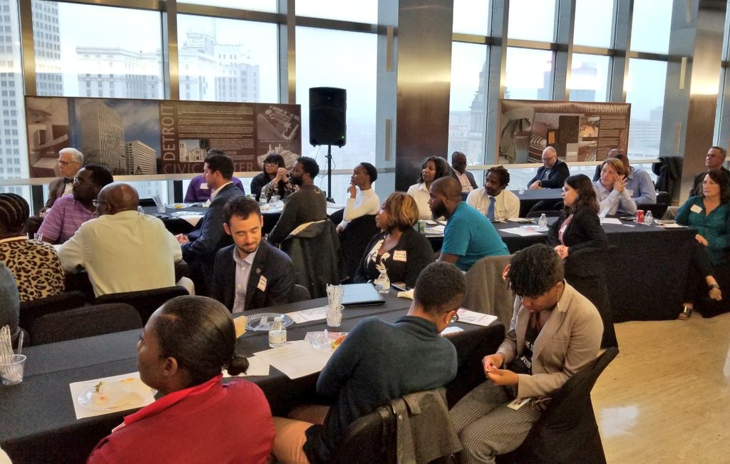 COMTOMichigan's tweet photo. .@COMTOMichigan general membership meeting is packed with members, DBEs, and supporters at the @CityofDetroit today.
#MiCOMTO #MotorTown #Motown #MotorCity #MobilityCity @COMTO_National https://t.co/cmuiZEnsQJ
