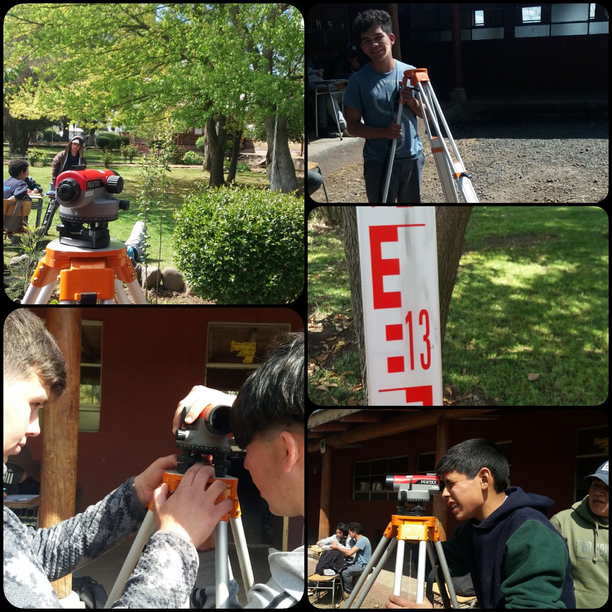 colegioagricNMV's tweet photo. #romeral
Alumnos de #terceromedio manipulando #niveltopografico asignatura de Manejo de técnicas de riego.
#cultivandofuturo #canmv @agrolextopograf @SoulxSol @leonardocanduri @ClaraLu26512487 @CarlosAmunche @AvilaAmdres #curico #level #miratopografica #agricultura #riego https://t.co/Gs5yp2pWms