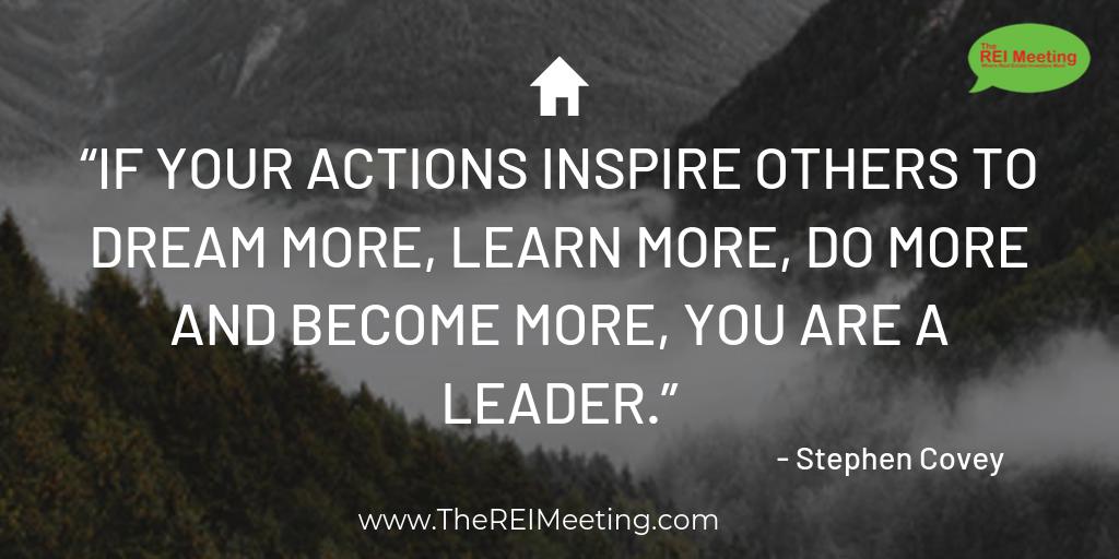 TheREIMeeting's tweet photo. Effective leaders get effective teams and results #motivation #leadership https://t.co/306ppLnZOb