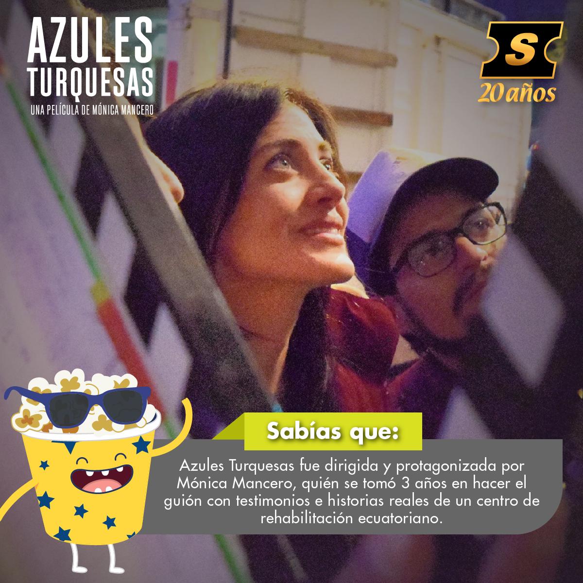 supercines1's tweet photo. Una dolorosa vivencia personal se transforma en una película de gran fuerza. #AzulesTurquesas https://t.co/XDGl1E3jpU