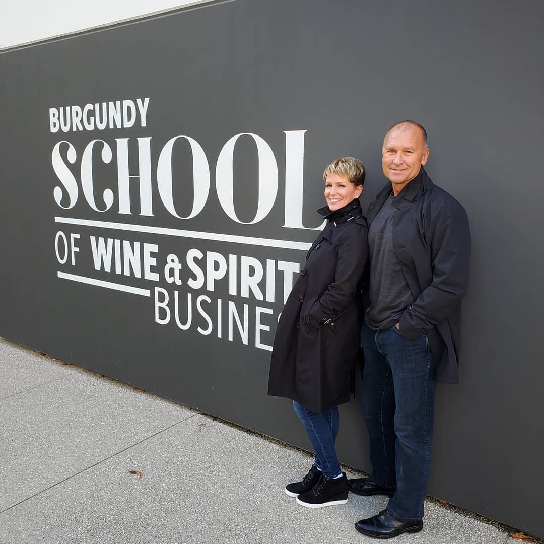 We spoke at the Burgundy School of Business to their MBA students in the Master of Wine and Spirits program. Such a great time discussing branding, DTC strategies, social media, when to engage wine influencers, and what's it like to be a limited, exclusive, self-funded wine brand