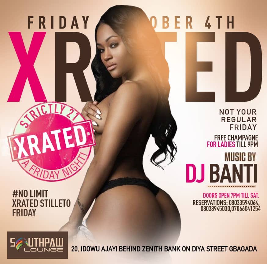 LoungeSouthpaw's tweet photo. Xclusive #FridayLituations at @LoungeSouthpaw #WePlayLoud #thisfriday #stilletoladies #men #xrated https://t.co/o8zPmzBbrw
