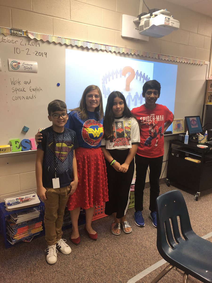 booher_ms's tweet photo. Superhero Homecomjng Day! When my little heroes dress like who they really are 💕❤️ #BBMSProud https://t.co/qGGojYA4Bm