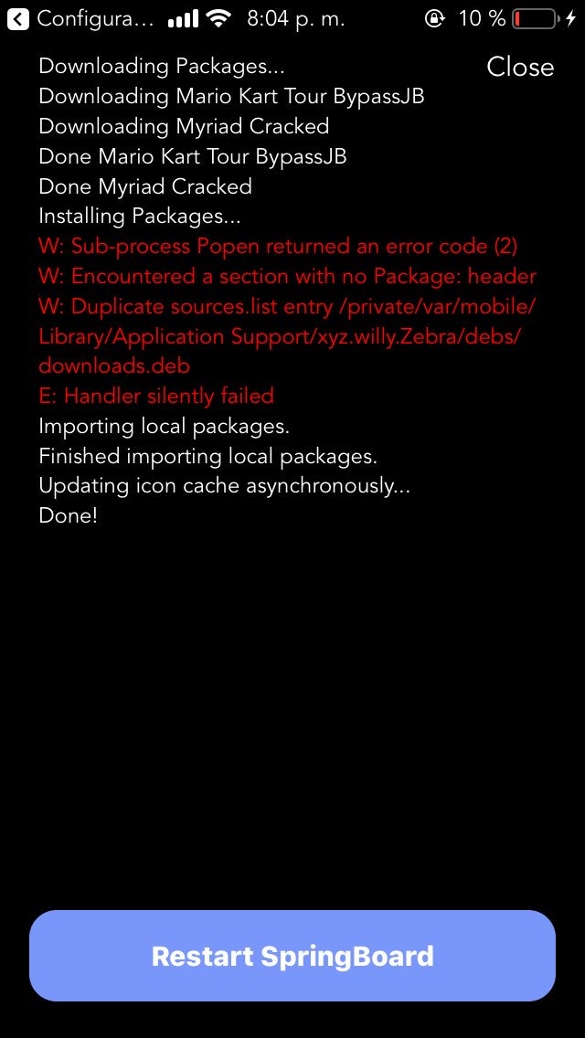 PabloGo40177028's tweet photo. Porque zebra me da error nunca me había pasado 😱ayuda porfavor @ProfeJuANTONIO @bigzwk @iDeviceHelpus @getZebra https://t.co/4B1TPGEWO2