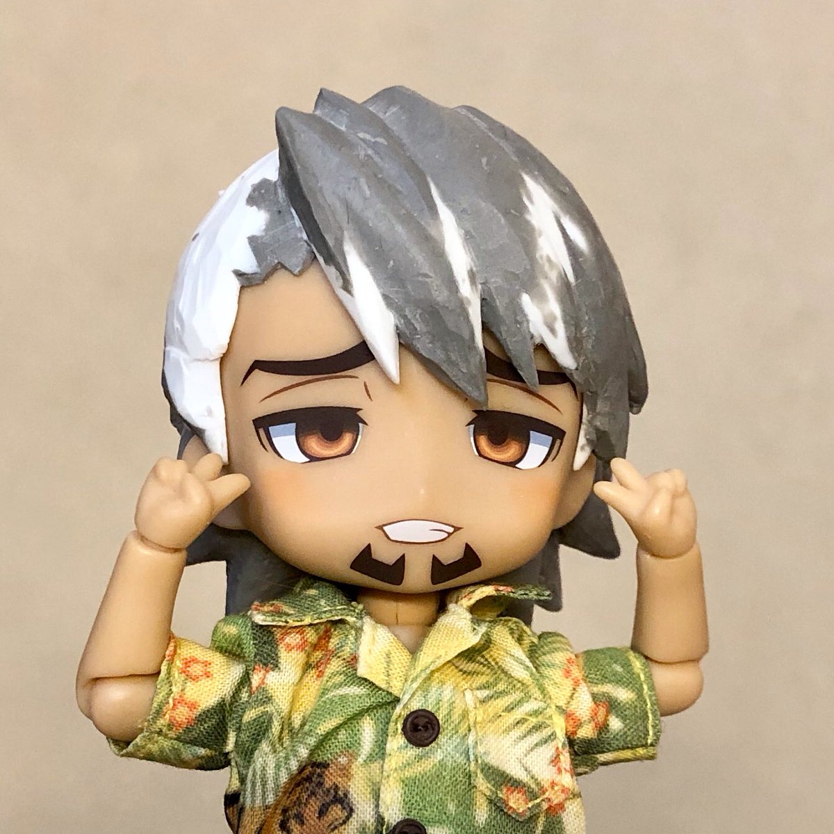 ねんどろいど用バディヘアパーツ制作記 - posfie