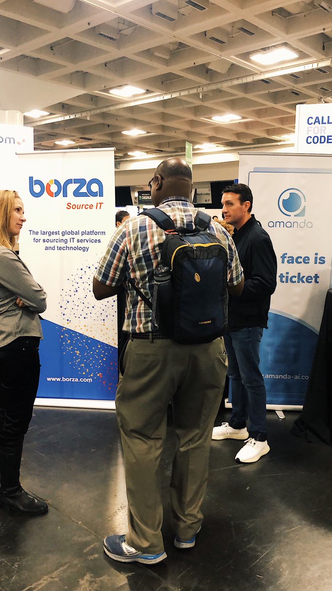 BorzaLabs's tweet photo. Loving all of these great conversations with our new friends at #TCDisrupt2019!
If we haven't met yet, stop by booth #BJ3, today until 5pm at Start Up Alley!
See how you can #SourceIT quickly on https://t.co/HuIcqXZfBx
#ServiceProviders #TechVendor @TechCrunch #BorzaLabs https://t.co/qkXtOpFcOo