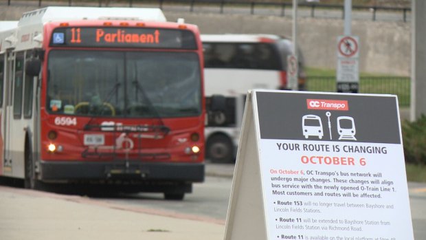 ctvottawa's tweet image. .@OC_Transpo bus routes change Sunday - #Route95 is among the dozens that will end or change as #ottLRT transforms the entire system. @MArsalidesCTV reports.  ctv.news/ggueBWg 
#ottnews
