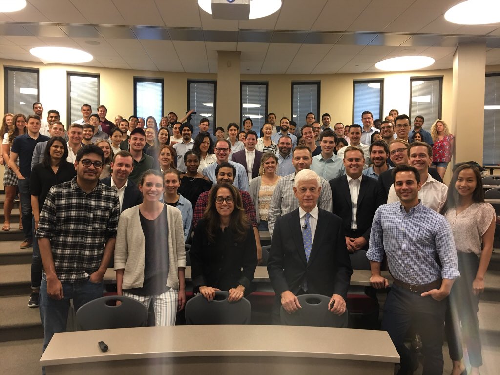 GabelliGradBiz's tweet photo. @FordhamNYC @FordhamGSB Dean Donna Rapaccioli and Mario Gabelli, founder, chairman, and CEO of GAMCO with #FTMBA students https://t.co/vLn0fMt0LY