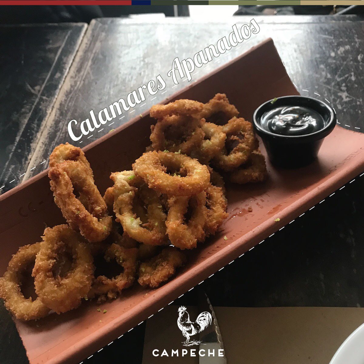 campechecl's tweet photo. Calamares al estilo #campechano 🙌🏼 pa`chuparse los dedos 👌🏼 https://t.co/HYjCMSlPvG