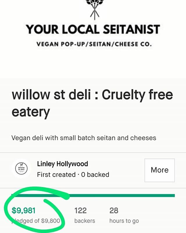 chattavegan's tweet photo. Chattanooga is getting a vegan deli, folks! 🥳💚 Way to go, @yourlocalseitanist! Get in on the Kickstarter in these last few hours to get some guaranteed rewards! https://t.co/9ImQzME4J7 https://t.co/STdQ6BDrwr