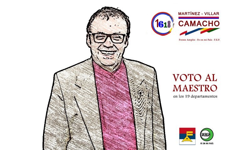 sebasti51491682's tweet photo. #VOTOALMAESTRO en los 19 Departamentos!! #Lista1618 #FEP  #DanielMartinezPresidente #MartinezVillar #SUMATEaFEP #barriadas #PuebloAPueblo #VamosMaestro #VotoAlMaestro #LaOlaEsperanza #AbrazoUnificador #martinezpresidente https://t.co/2ufzyU7MSl