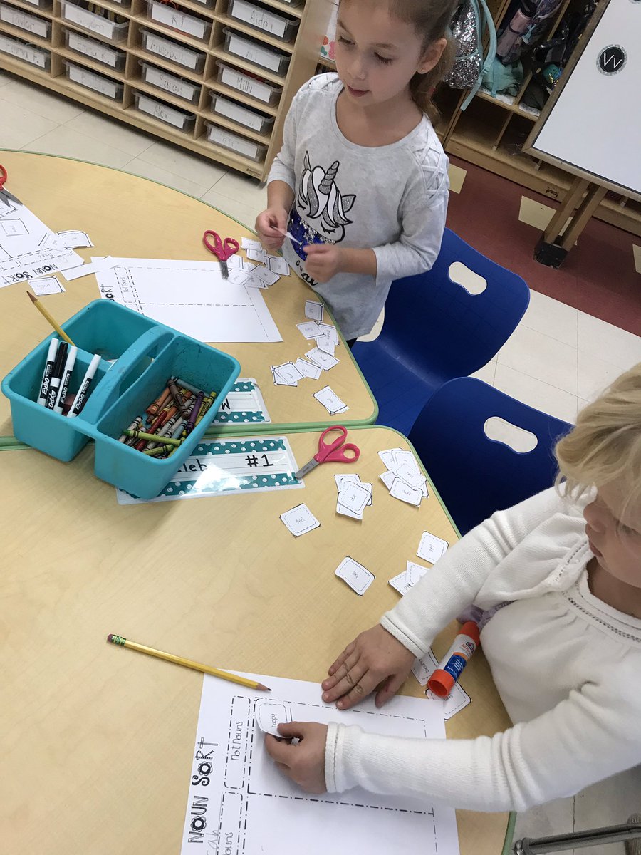 MsSaulsFirsties's tweet photo. Teamwork makes the dream work in 1st grade! Sorting nouns and not nouns is better when we work together! #sp109 #engage109 https://t.co/2IEqBH7DC9