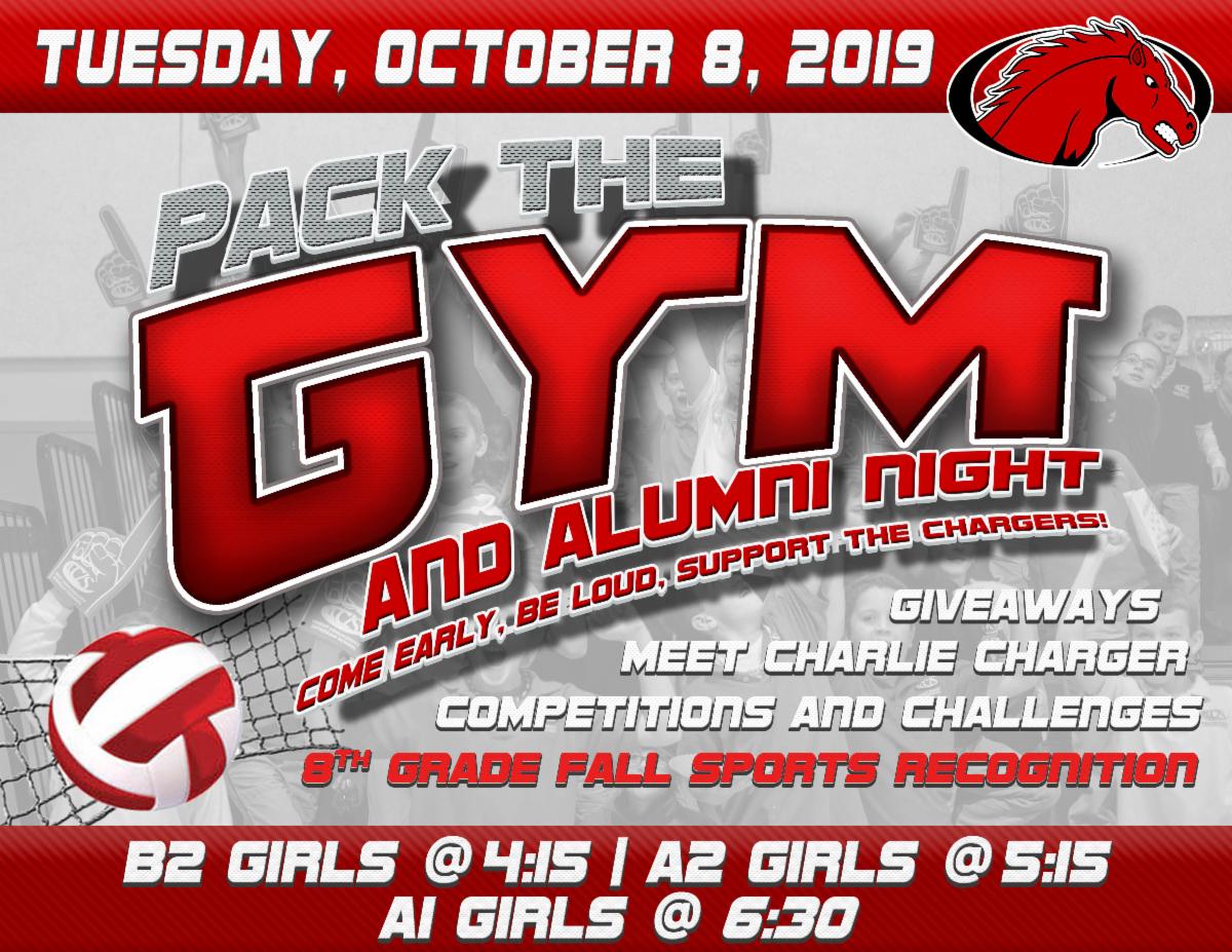 CCLSChargers's tweet image. CCLS alumni are invited to come "pack the gym" at our Kirkwood Campus, Tuesday, 10/8.  Join us for volleyball, free food, friends and fun!  More info here &amp;gt;&amp;gt; conta.cc/2nxLXHG