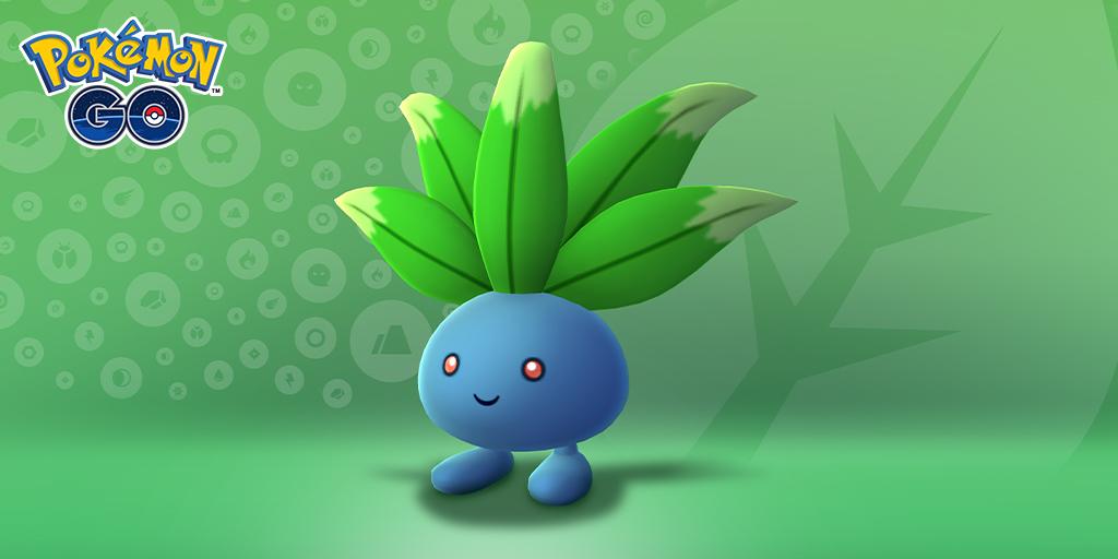 Be on the lookout for anything odd, Trainers! Starting on October 2 at 7 p.m. PDT, lucky Trainers might encounter Shiny Oddish! ✨