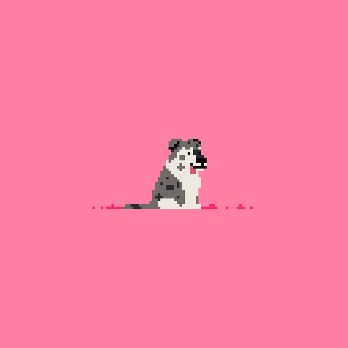 th3JamesAlex's tweet photo. Had my dog turned into an 8bit sprite. This is amazing! #DogsofTwittter #8bitart #8bit https://t.co/doCfUaR5Wc