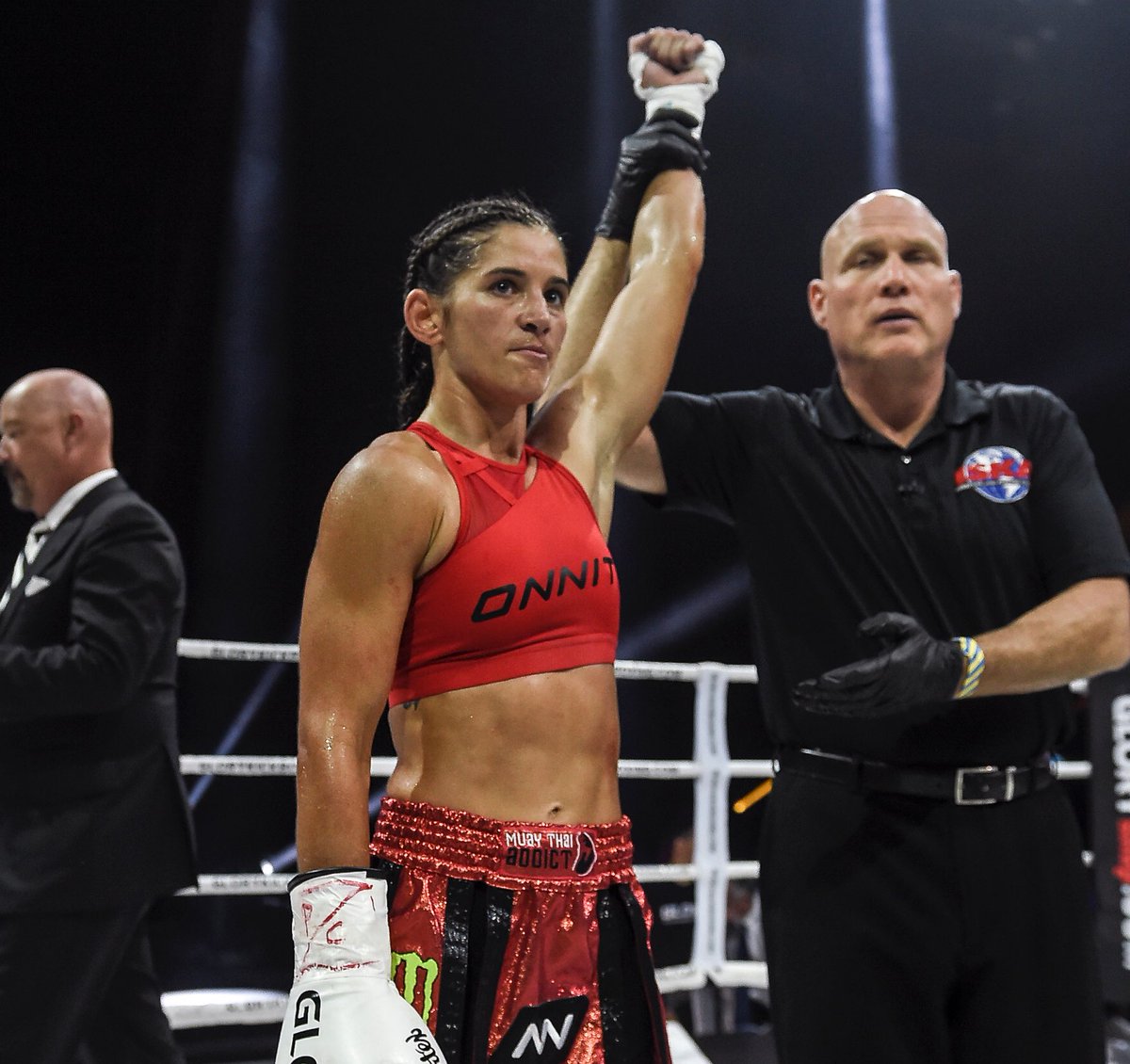 GLORY_WS's tweet photo. Title shot next? @TiffanyTimeBomb #GLORY68 https://t.co/sYzUrG61Xh