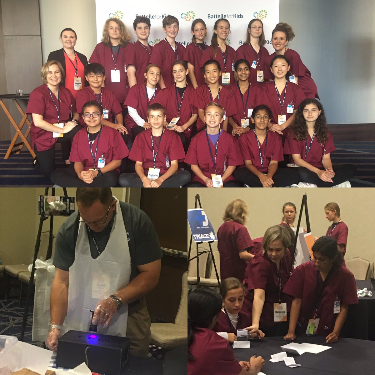#bjhnolimits GT kids KILLED IT at the #EdLeader21 conference today! Thanks to Rebecca Gruen for her amazing talent and time on this!