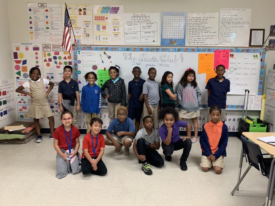 MHEHuskies's tweet image. MHE 3rd Math Club with Ms. Noble and Ms. Durrett Kiddos. #MHE #ExtendedLearning #MathChamps