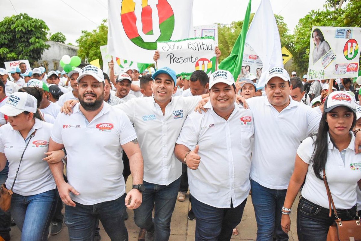 CARLOSDGE's tweet photo. ¡MOMIL QUIERE FUTURO CON CARLOS GÓMEZ!

Con esta gran caminata #Momil le dice sí a #CórdobaTieneFuturo y a nuestro seguro alcalde Gabriel Bittar. La victoria está cerca y este 27 de octubre así será.

#CórdobaTieneFuturo https://t.co/FSNKx5QQW7