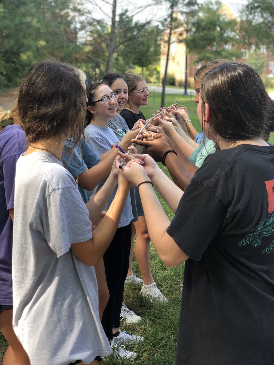 ChallengeDisRVA's tweet photo. @SaintGertrudeVA Sophomores came out on this toasty afternoon. Some great energy and great reflections! These girls were moving between their comfort zone, panic zone and learning zone! Best of luck with your school year! #challenge #discovery #rva #richmondva #team #teambuilding https://t.co/ddf7nYzt0Z