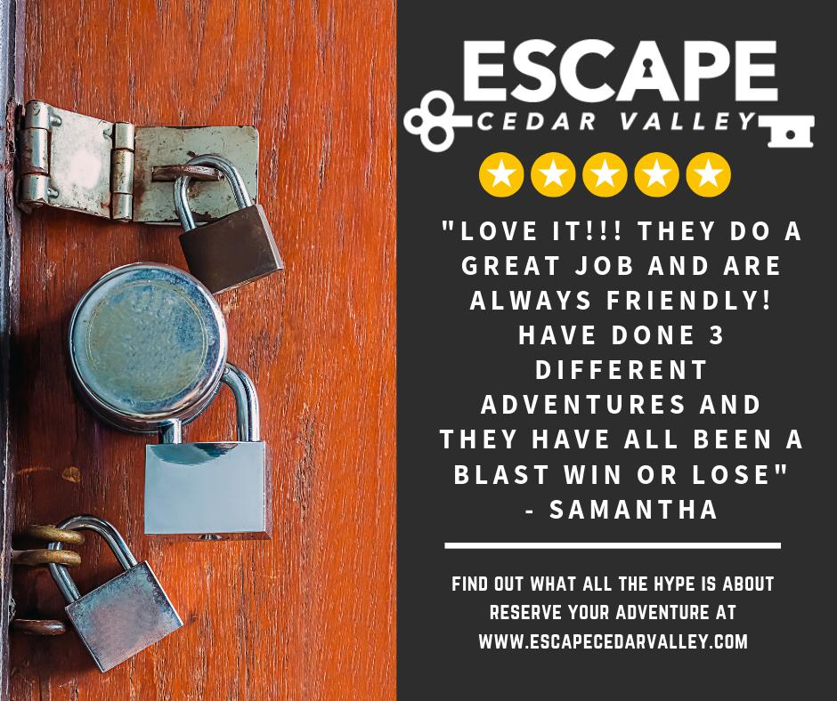 Escape Cedar Valley >> Escape Cedar Valley Escapecv Twitter Escape Cedar Valley >> Escape Cedar Valley Escapecv Twitter