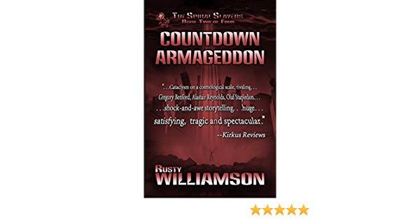 RustyWriter's tweet image. “CATACLYSM ON A COSMOLOGICAL SCALE/SHOCK-AND-AWE STORYTELLING/HUGE/TRAGIC/SPECTACULAR”-Kirkus Countdown Armageddon #scifi ow.ly/8L4n30pDQ1I