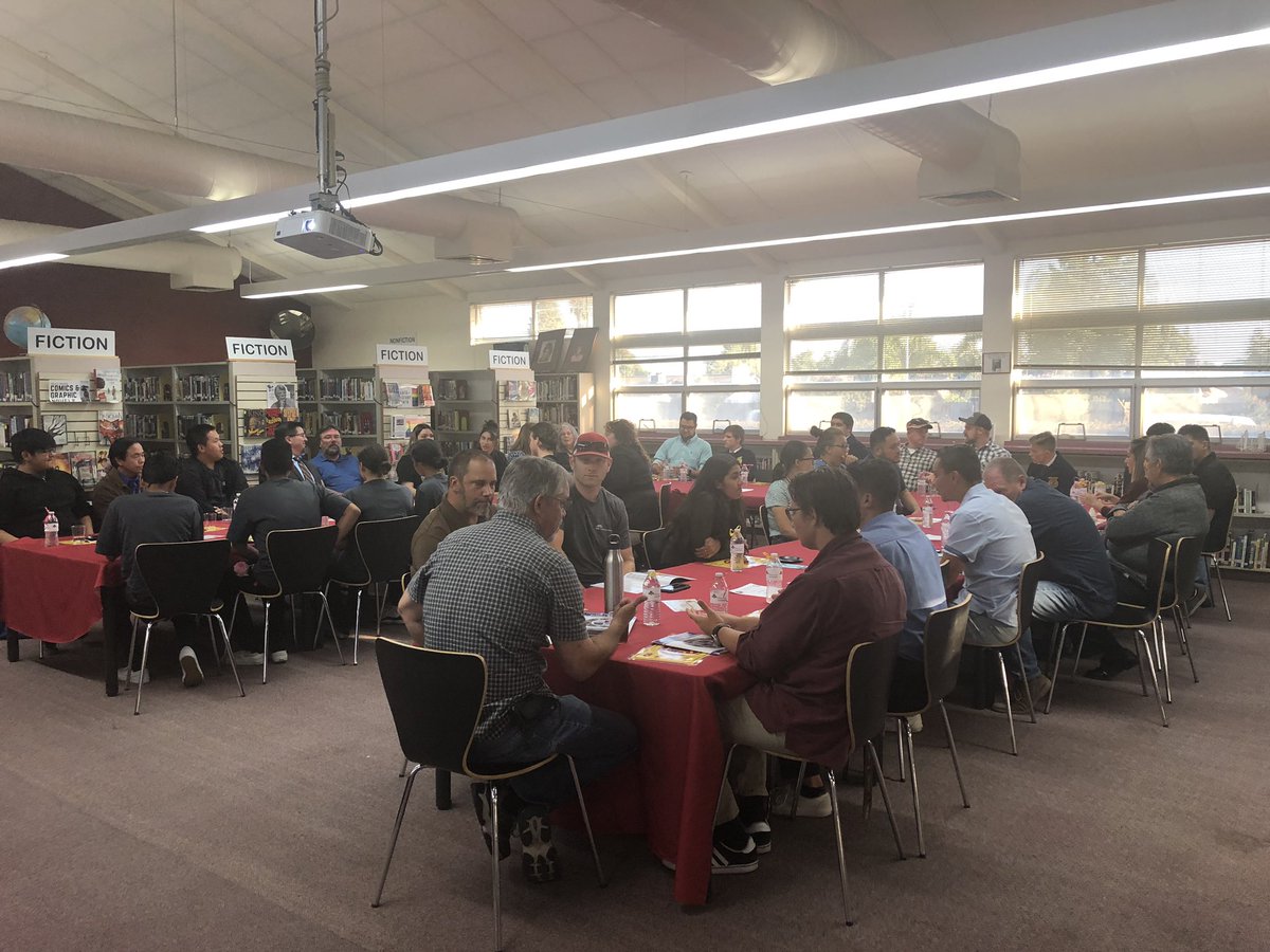 Golden Valley’s CTE Advisory Dinner is a huge success tonight. Thank you to our Cafe Club students, our industry partners and Mr. Westerberg for the awesome food. @cougar_crossing @MercedUHSD @LindsayPteach