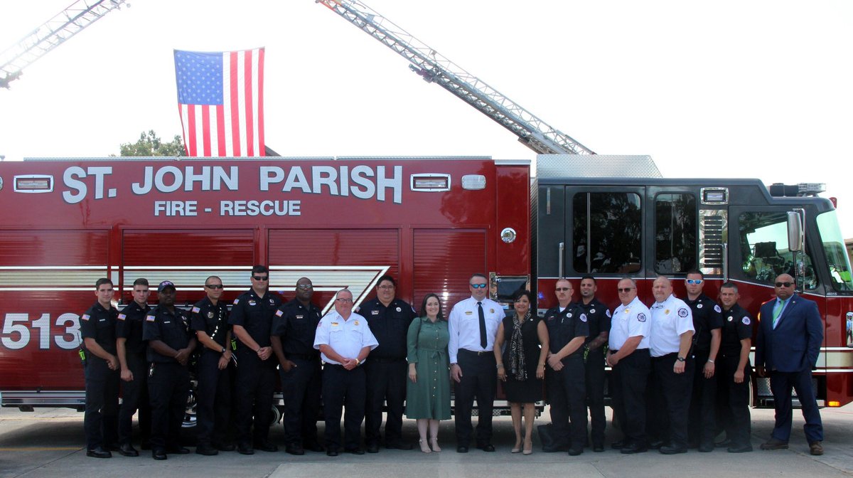 JaclynHotard's tweet photo. St. John Parish celebrates Blue Mass 
May our first responders remain protected just as they protect us all! #BlueMass
https://t.co/L1MscQwGLg #FirstResponders #I❤️StJohn #JaclynHotard https://t.co/IFpd0hGSpg