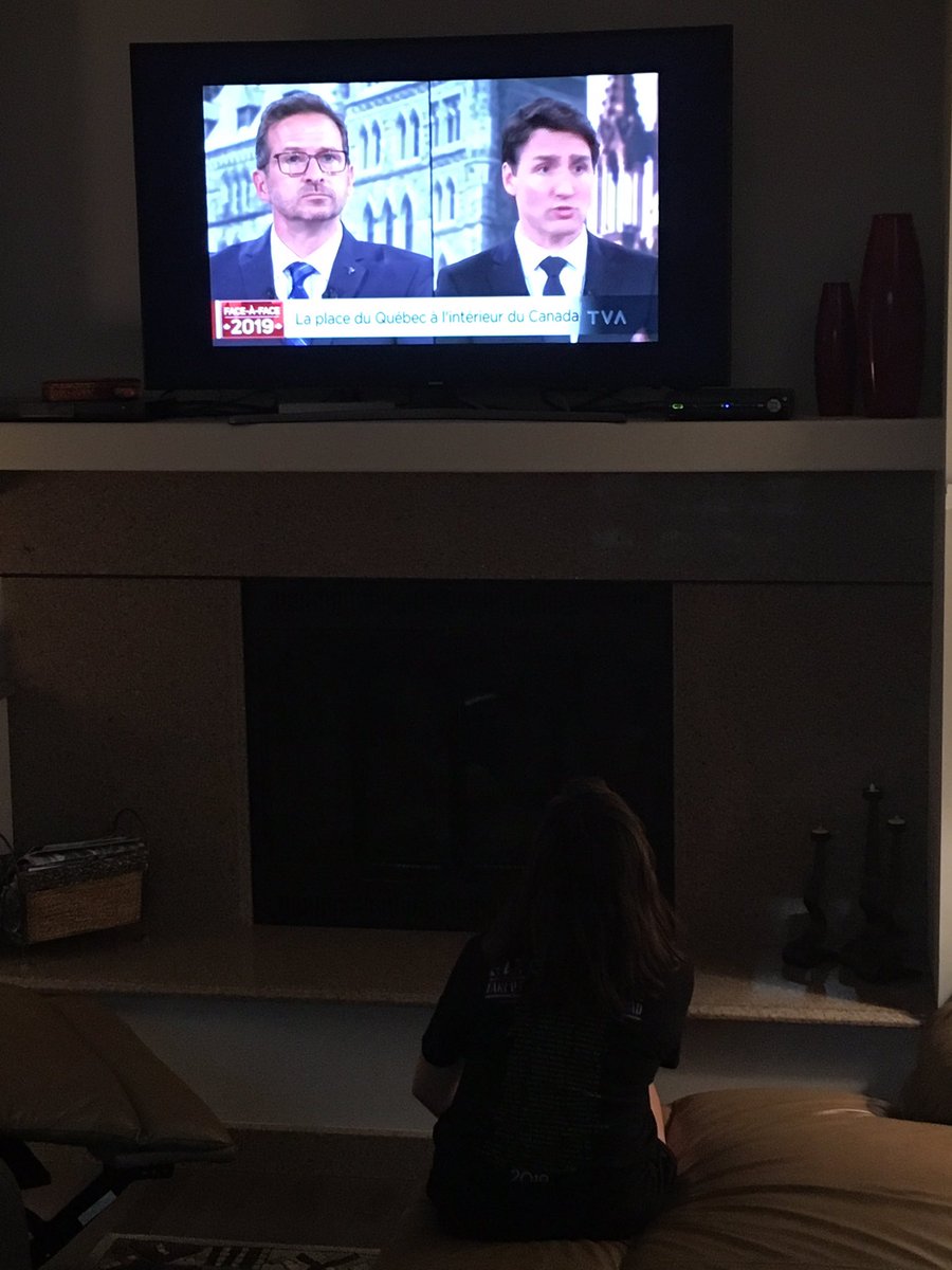 The moment when you realize your 12 daughter really wants to be Prime Minister. #FutureLeaders