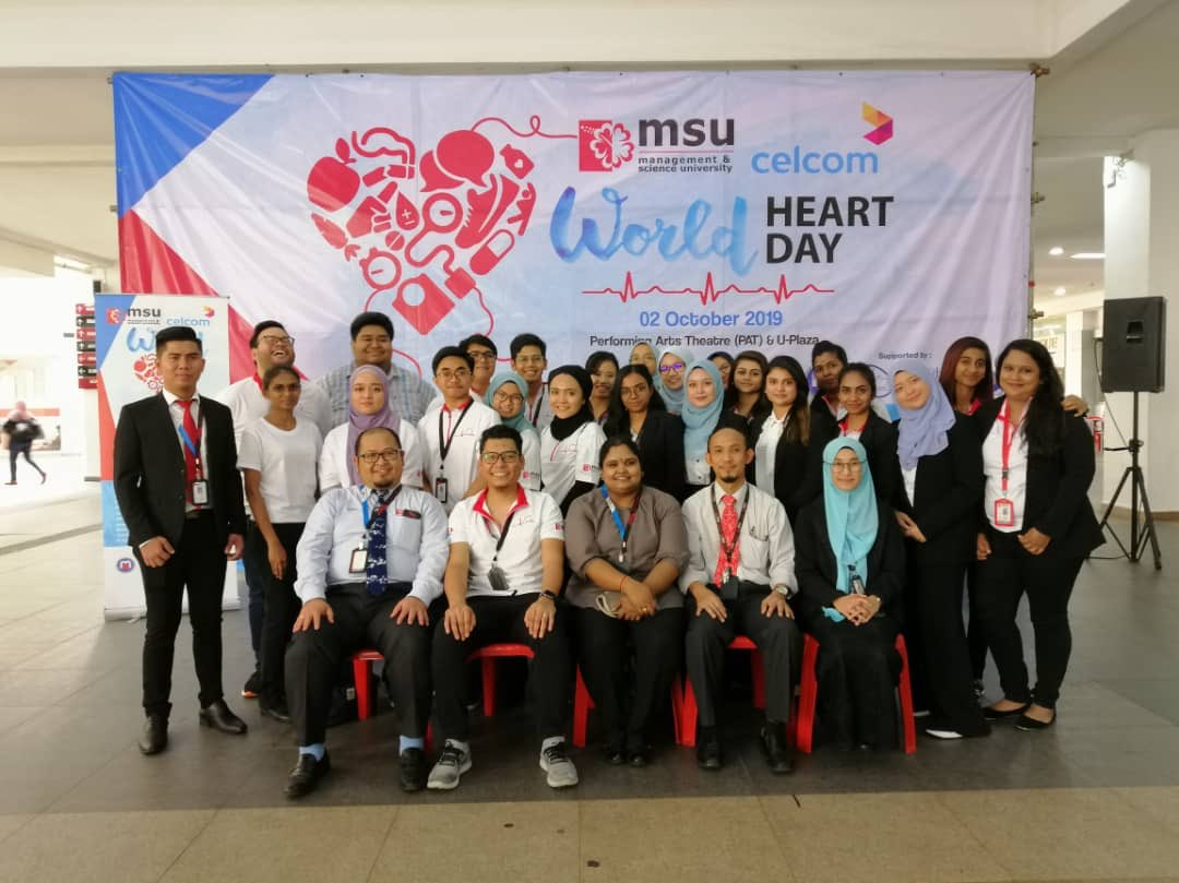 sasimalani's tweet image. Fecilitations to MSU CELCOM WORLD ❤️ DAY 2019 committees, Special mention, all Bachelor in Cardiovascular Technology ( BCT) students, 1st time for this kind but exhibits fullest commitment. Very well done👏🏻👏🏻@MohdShukriYajid @apdrsairah @yasanne7 

#go2msu
#cardiovasculartech