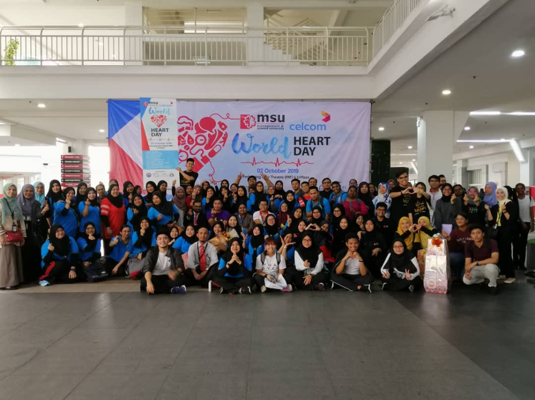 sasimalani's tweet image. Fecilitations to MSU CELCOM WORLD ❤️ DAY 2019 committees, Special mention, all Bachelor in Cardiovascular Technology ( BCT) students, 1st time for this kind but exhibits fullest commitment. Very well done👏🏻👏🏻@MohdShukriYajid @apdrsairah @yasanne7 

#go2msu
#cardiovasculartech