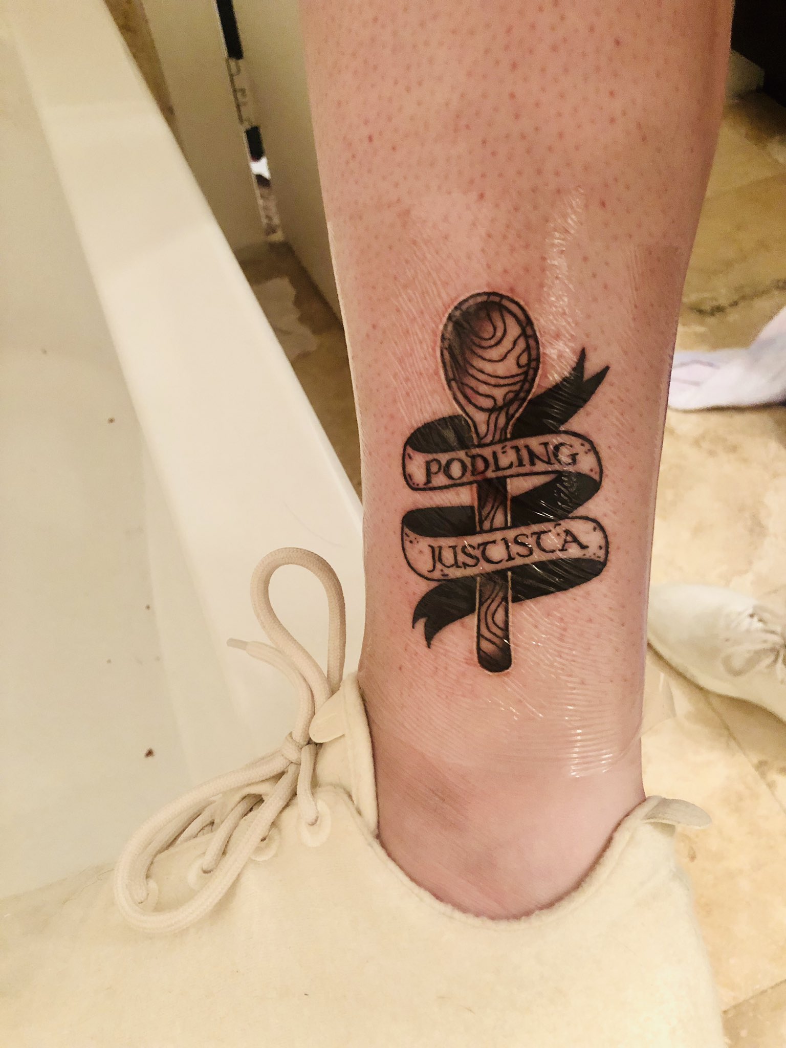  on Instagram The Dark Crystal       tattoos thedarkcrystal tattoocoverup coveruptattoo  Crystal tattoo  Leg tattoos Tattoos