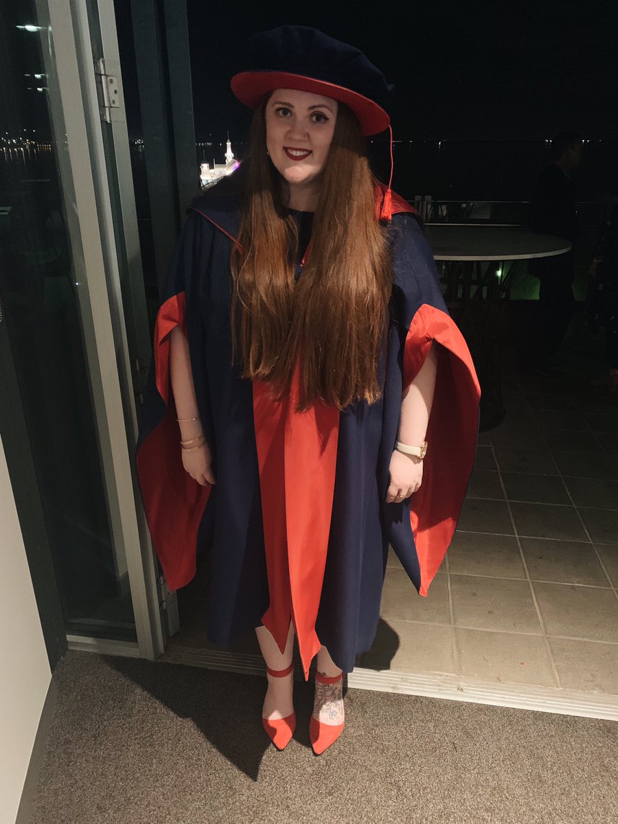 It’s officially official, you may now call me Dr Whatman! #phdlife #PhDDone #DeakinGrad