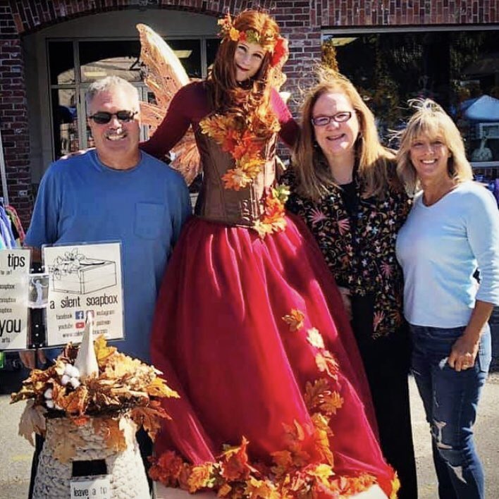 Make sure to stop by and meet the #autumnfairy from <a href="/asilentsoapbox/">a silent soapbox</a> at this Saturday’s #artatthemarket