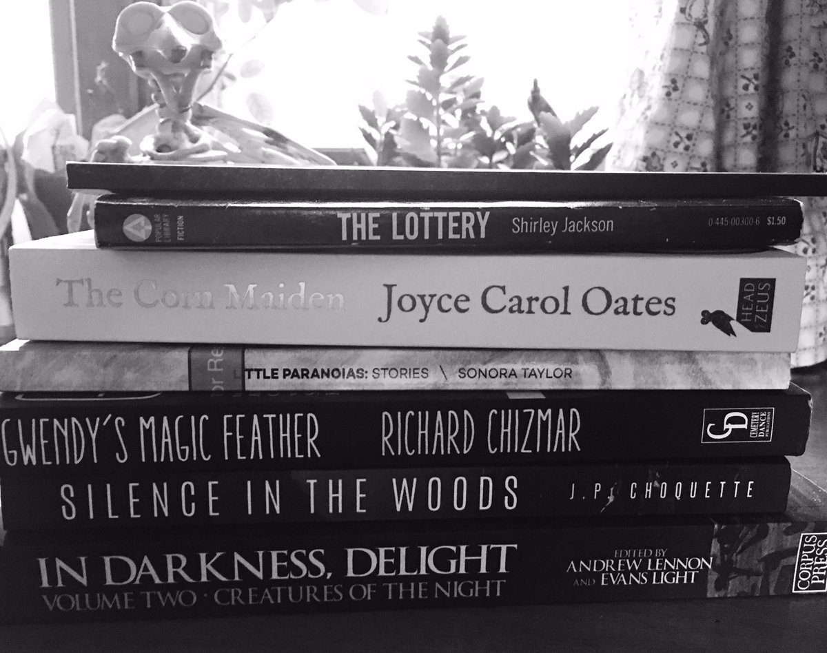 ErinAlMehairi's tweet image. A little late but my #spookstack and all the explanation you need about my dark fiction and horror October reads on #insta post here: instagram.com/p/B3I1JPeA22C/… #promotehorror #octoberreads 🦇💀🎃