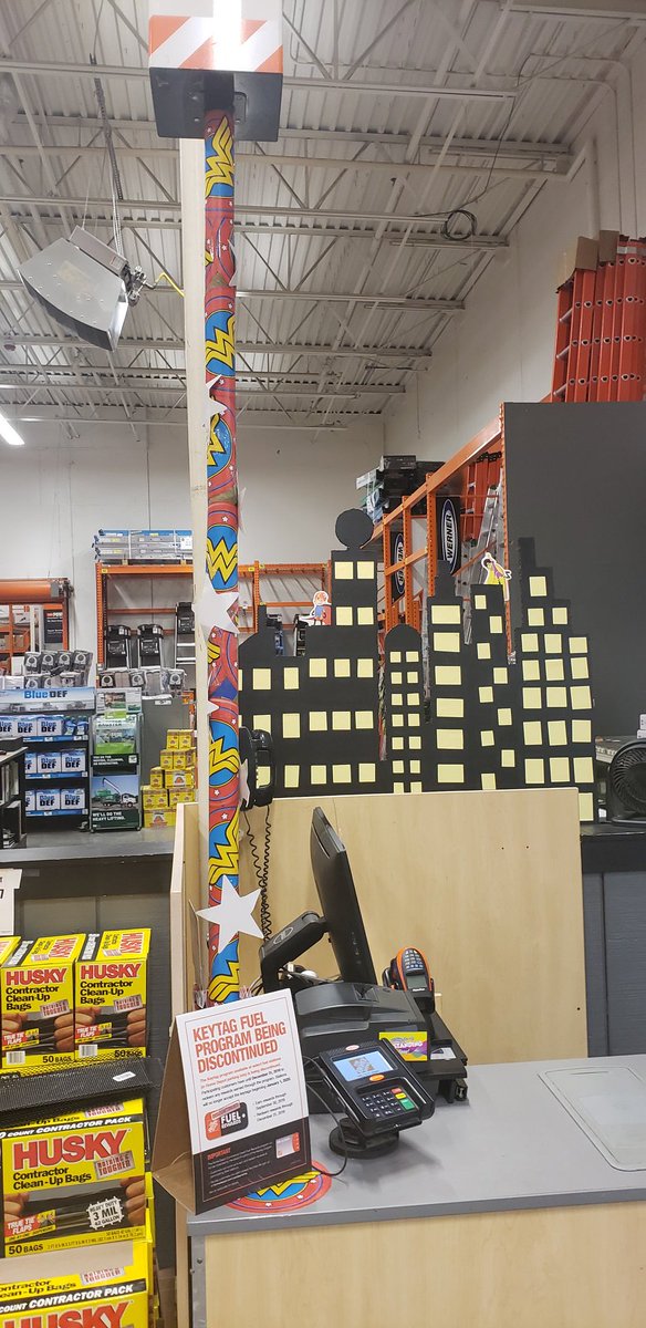 christina0412's tweet photo. #CAM2019 #HD0776 SMYRNA Tn 0776 HOME DEPOT HAS THE BEST SUPERHEROS ON THE FRONT END HERE ARE SOME PICS OF THE FRONT END https://t.co/7gKjXNUzf8