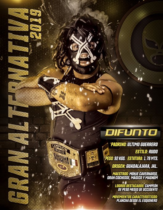 CMLL Participantes de la 1a Ronda de “La Gran Alternativa 2019