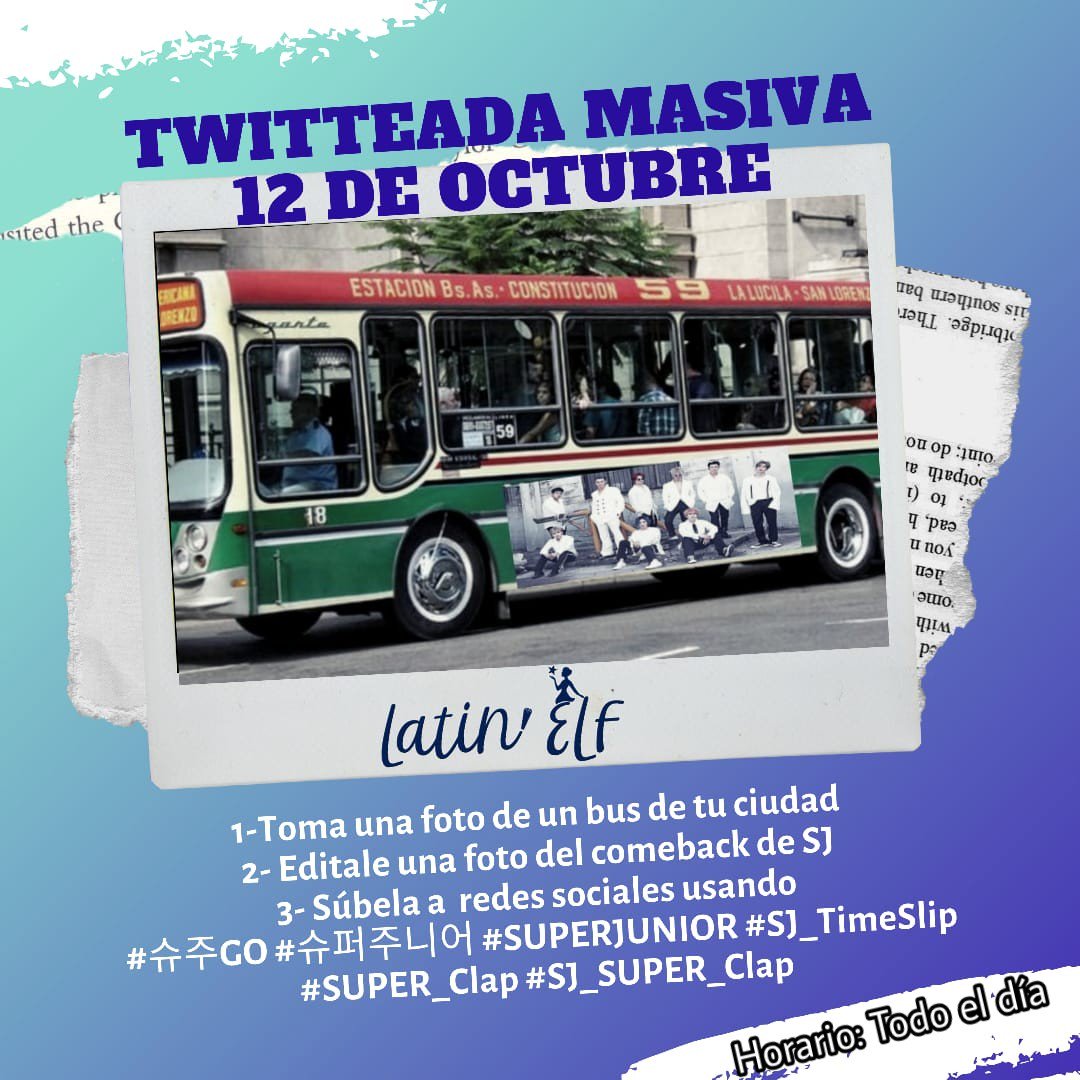 ELFSapphireFam's tweet photo. 🌎Latín ELF🌎

Te invita a la twitteada masiva de #SuJuGo, para aumentar el top social y prepararnos para el Comeback. Has un edit con los buses de tu país y etiqueta a  @SJofficial #슈주GO #슈퍼주니어 #SUPERJUNIOR #SUPER_Clap #SJ_Time_Slip #SJ_SUPER_Clap

Pasos en la imagen ⬇ https://t.co/g5ulgmK93T